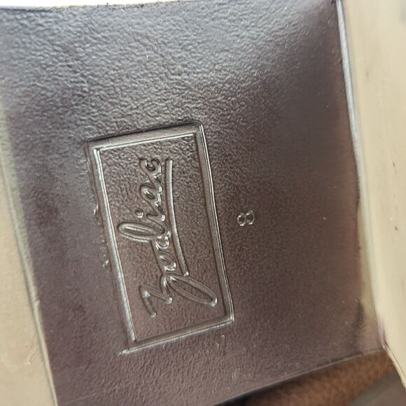 ZODIAC Georgia Round Toe Block Heel Zip-Up Riding Boot 8 M - Picture 12 of 12